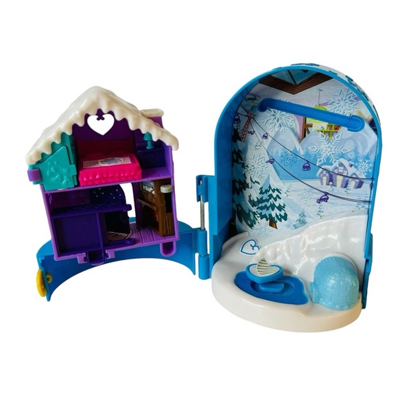 Polly Pocket Unicorn Utopia Compact Playset 2021 Mattel Miniature Toy - Picture 8 of 8